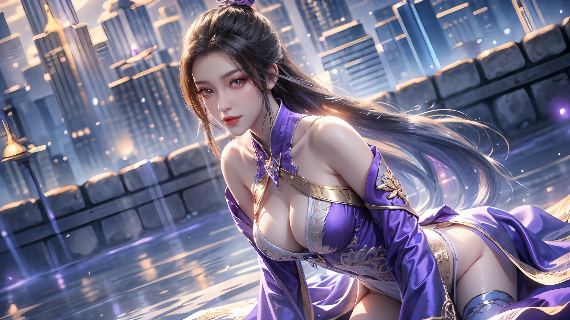 幻灯片-玉兔4K壁纸！