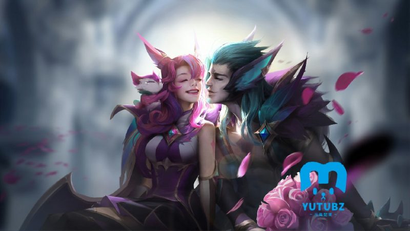 英雄联盟lol幻翎洛和逆-玉兔4K壁纸！