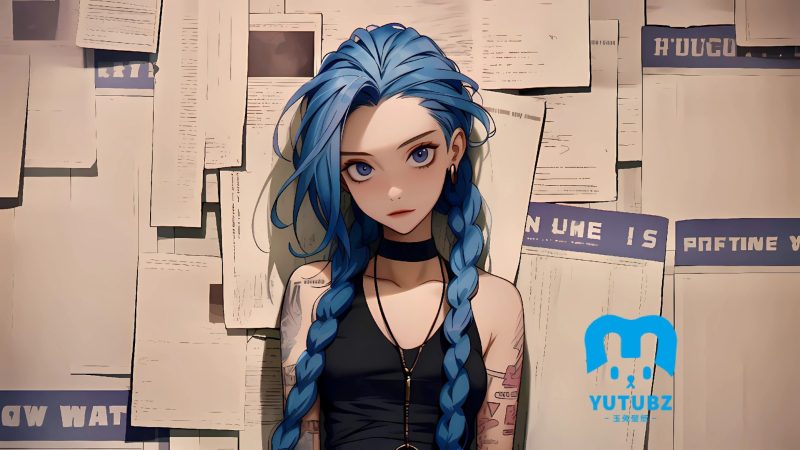 报纸墙_金克丝壁纸-玉兔4K壁纸！