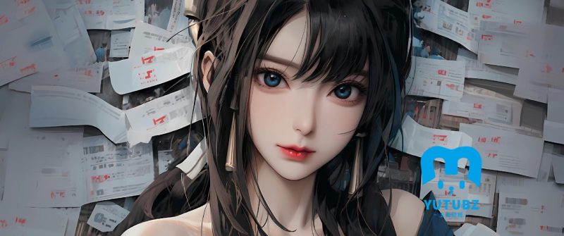 报纸墙美女不知火舞王者荣耀-玉兔4K壁纸！