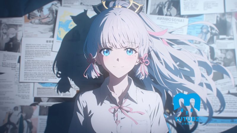 可爱神里绫华_报纸墙-玉兔4K壁纸！