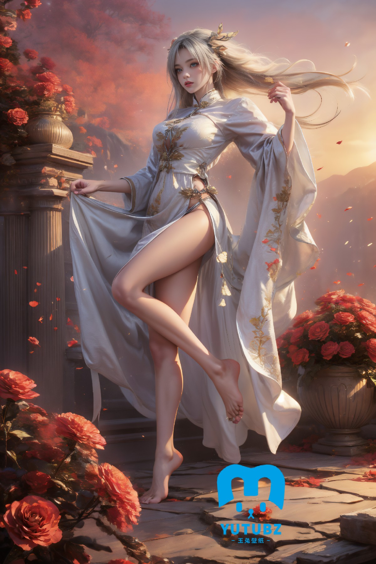 幻灯片-玉兔4K壁纸！