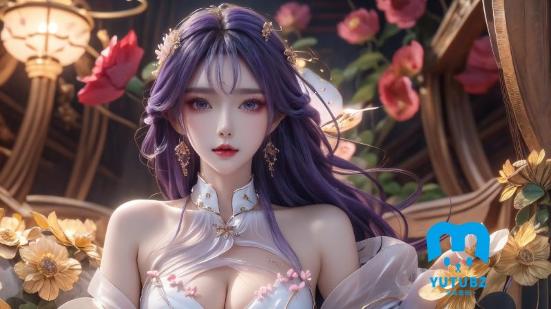 美人妆天穹-玉兔4K壁纸！