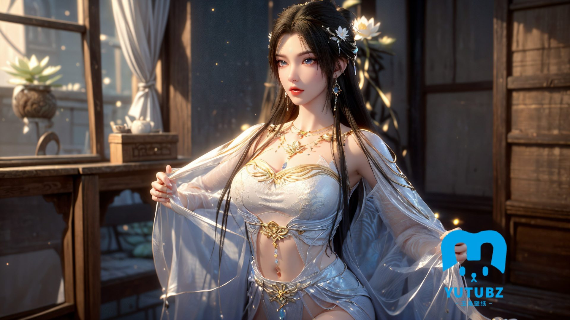 幻灯片-玉兔4K壁纸！