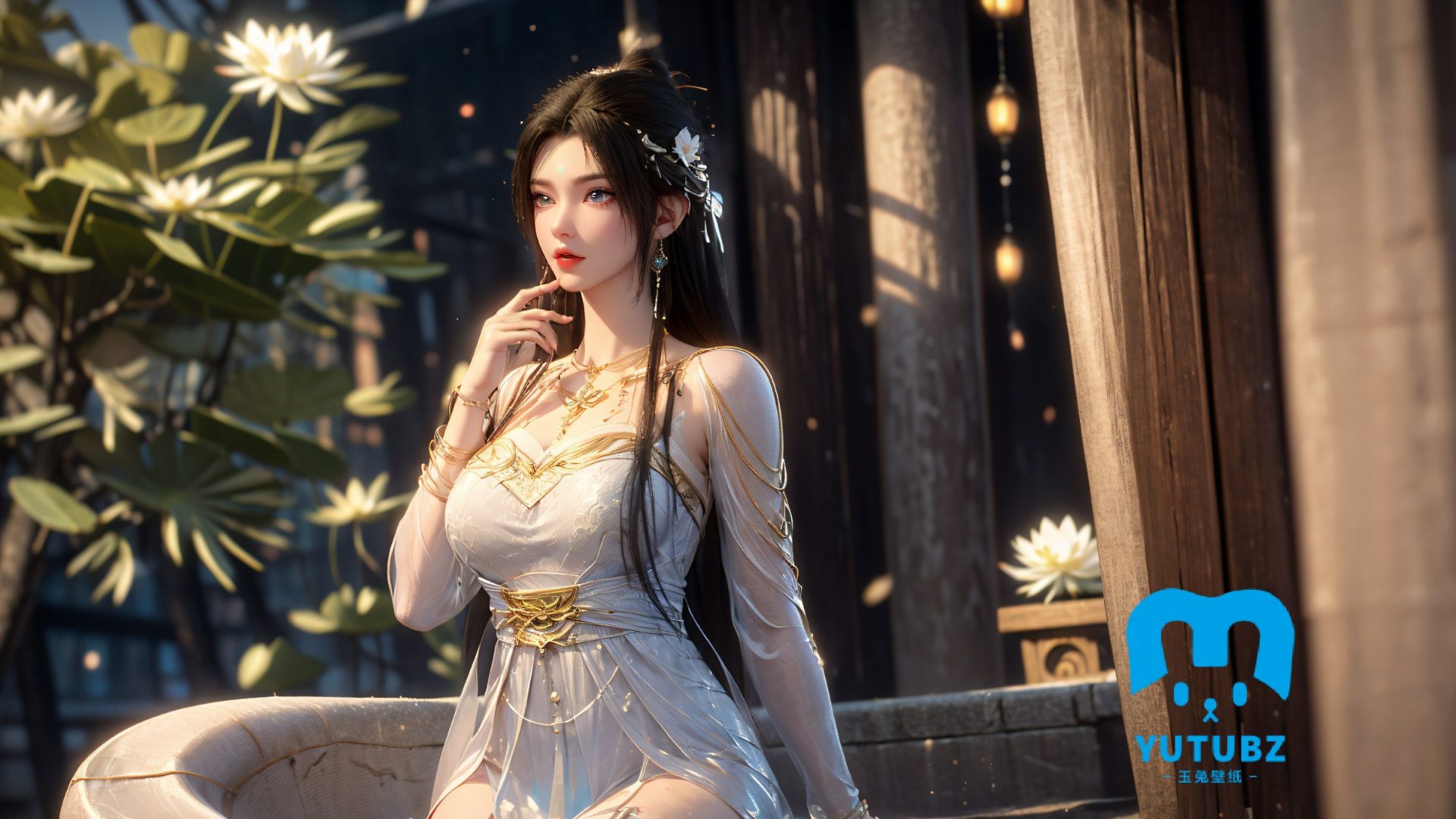 幻灯片-玉兔4K壁纸！