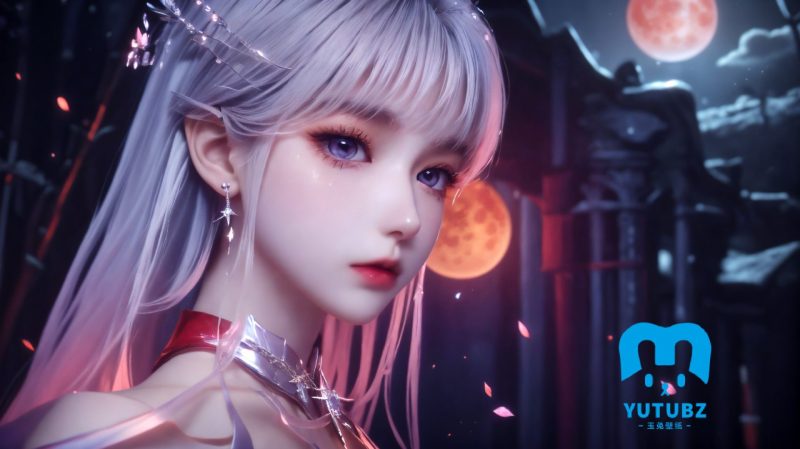 幻灯片-玉兔4K壁纸！