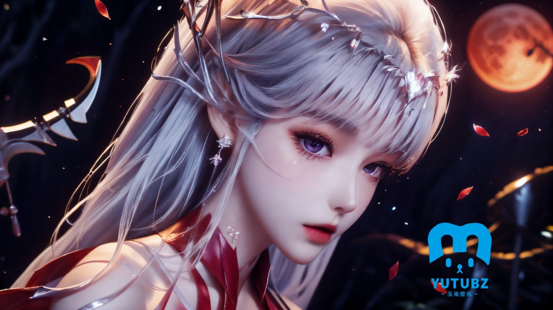 幻灯片-玉兔4K壁纸！