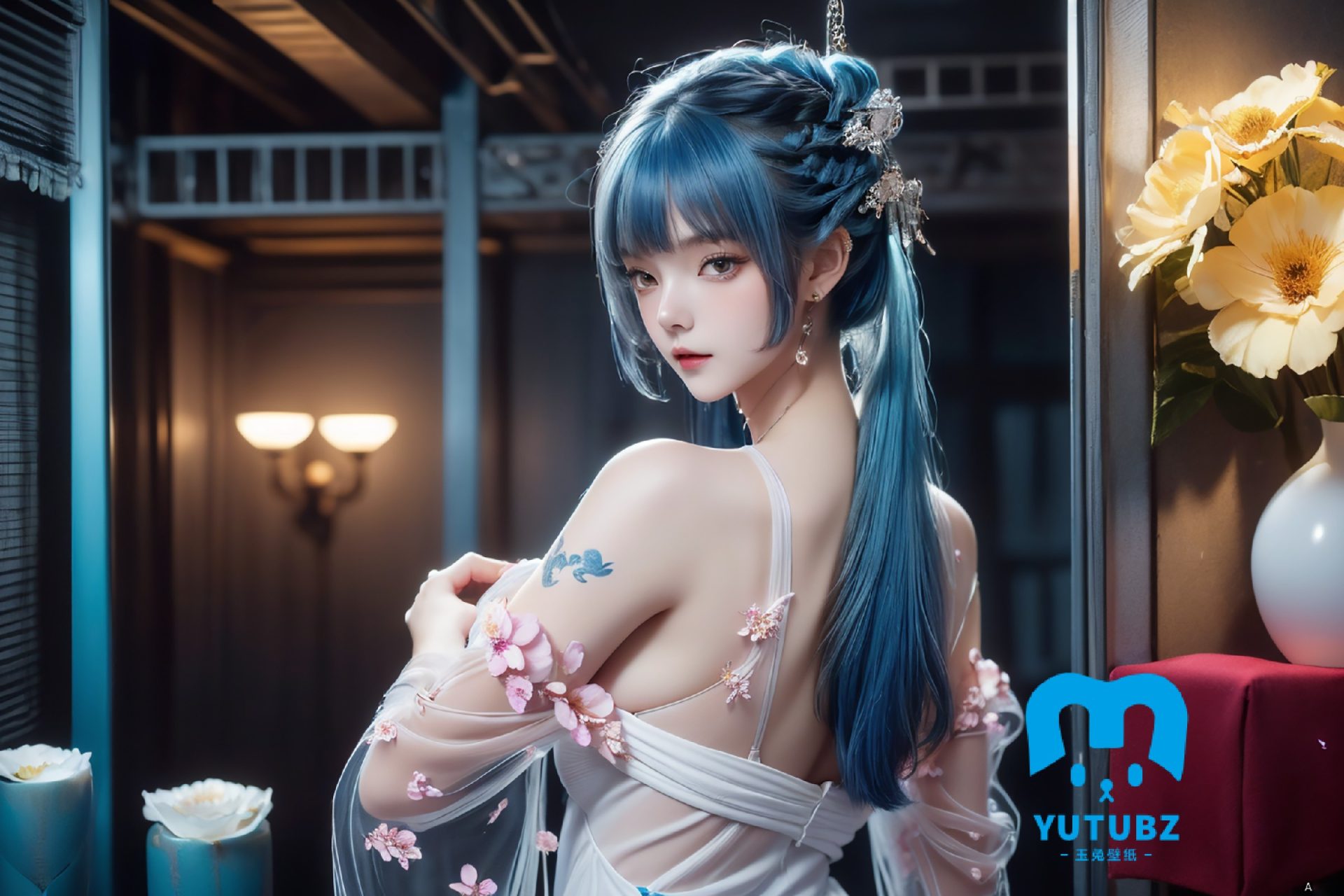 幻灯片-玉兔4K壁纸！