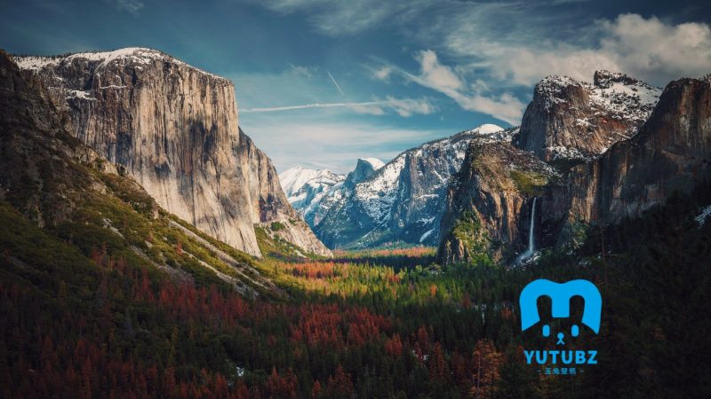 约塞米蒂国家公园半圆顶摄影-玉兔4K壁纸！