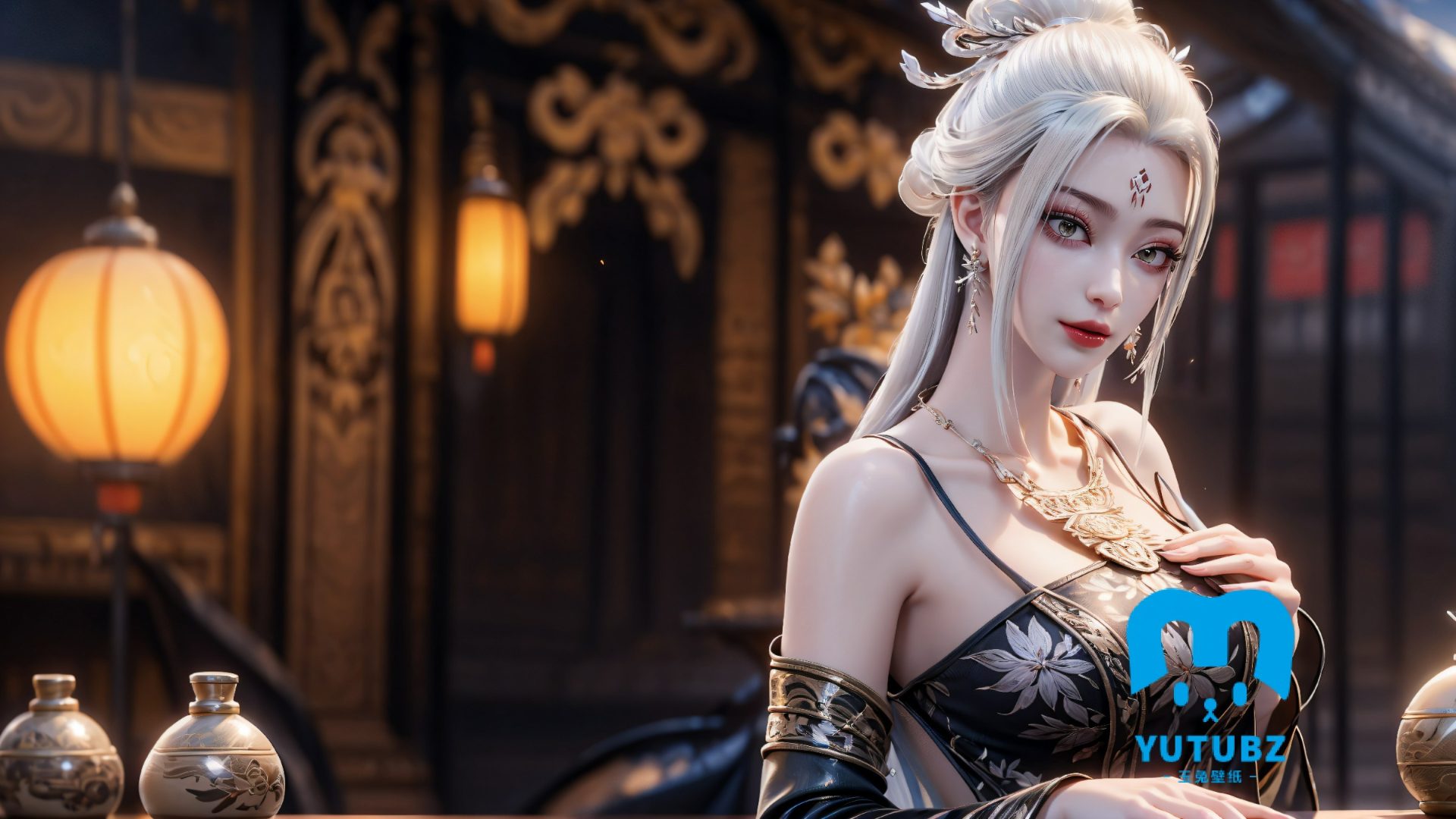 幻灯片-玉兔4K壁纸！