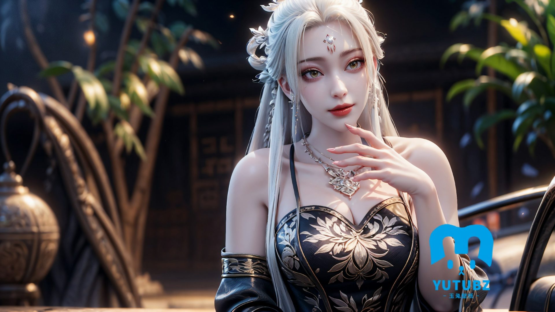 幻灯片-玉兔4K壁纸！