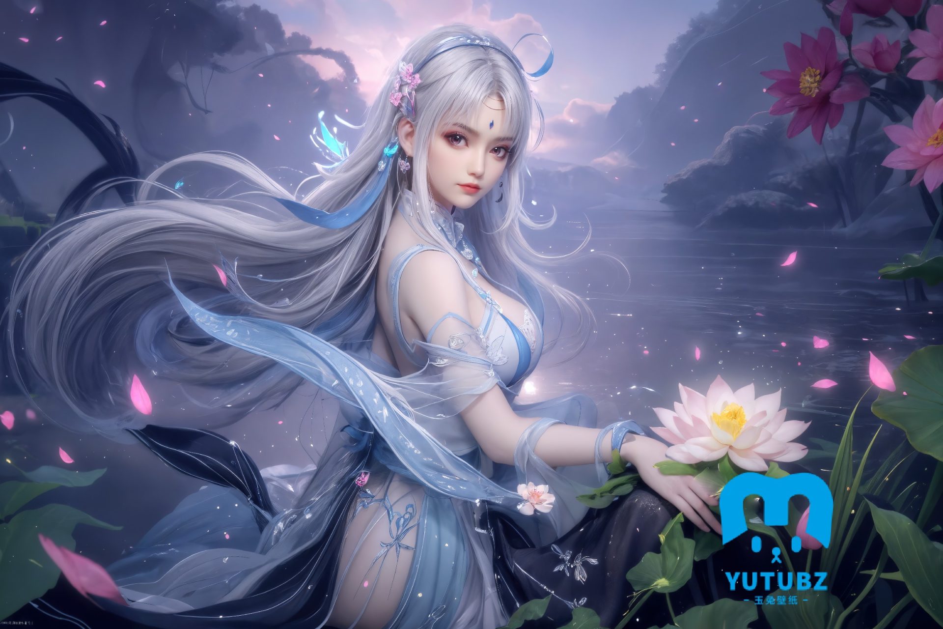 幻灯片-玉兔4K壁纸！