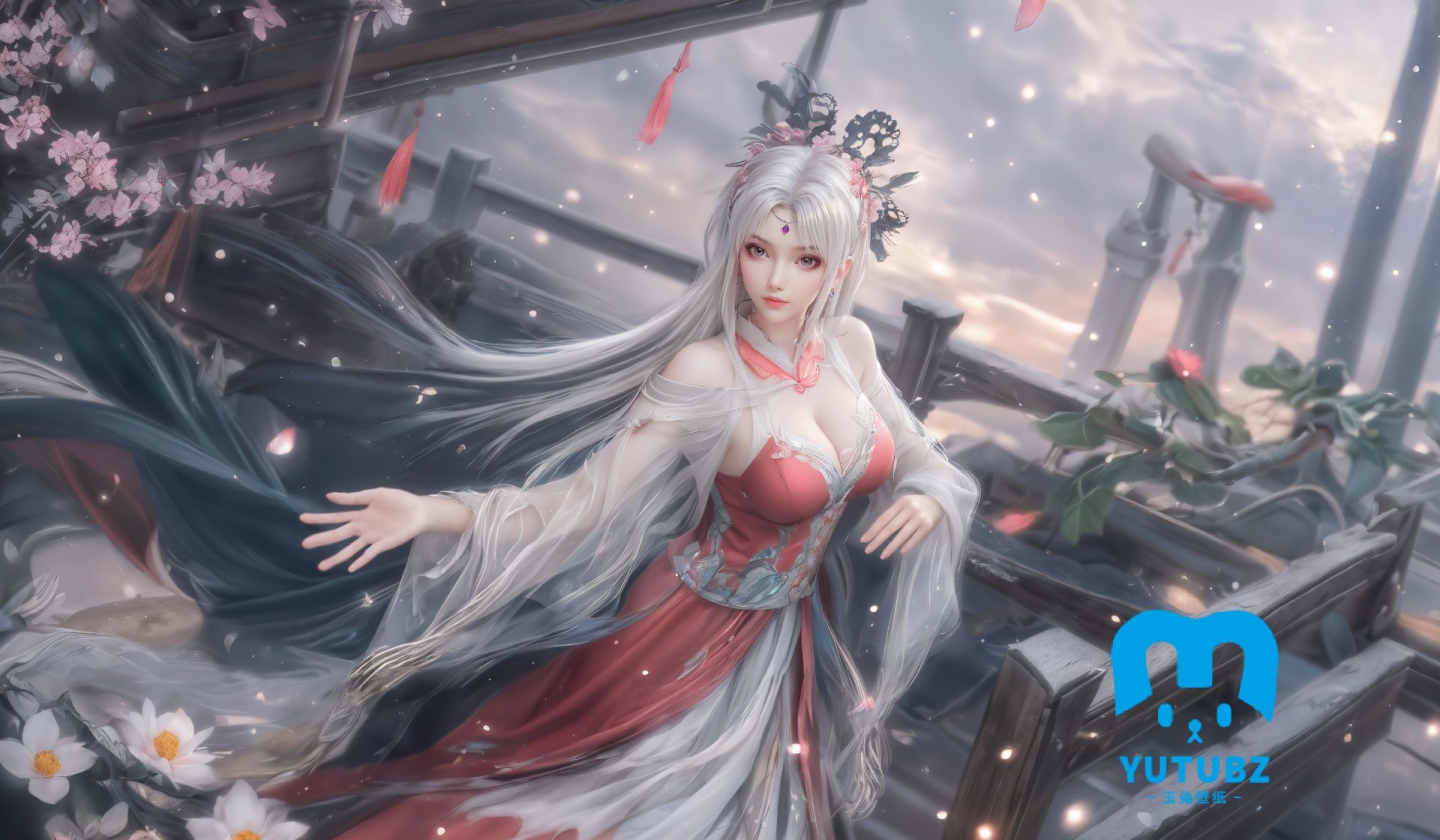 幻灯片-玉兔4K壁纸！