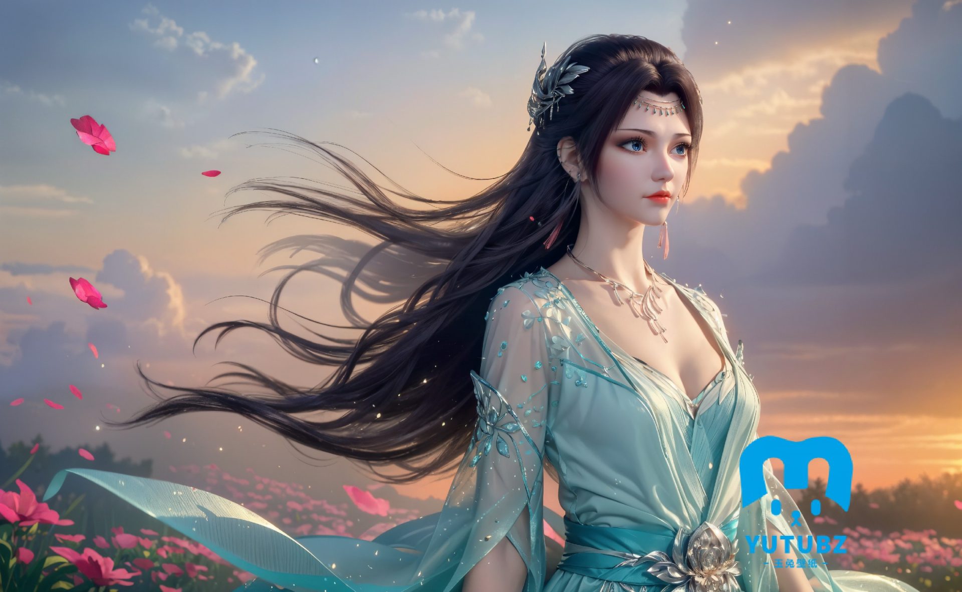 幻灯片-玉兔4K壁纸！