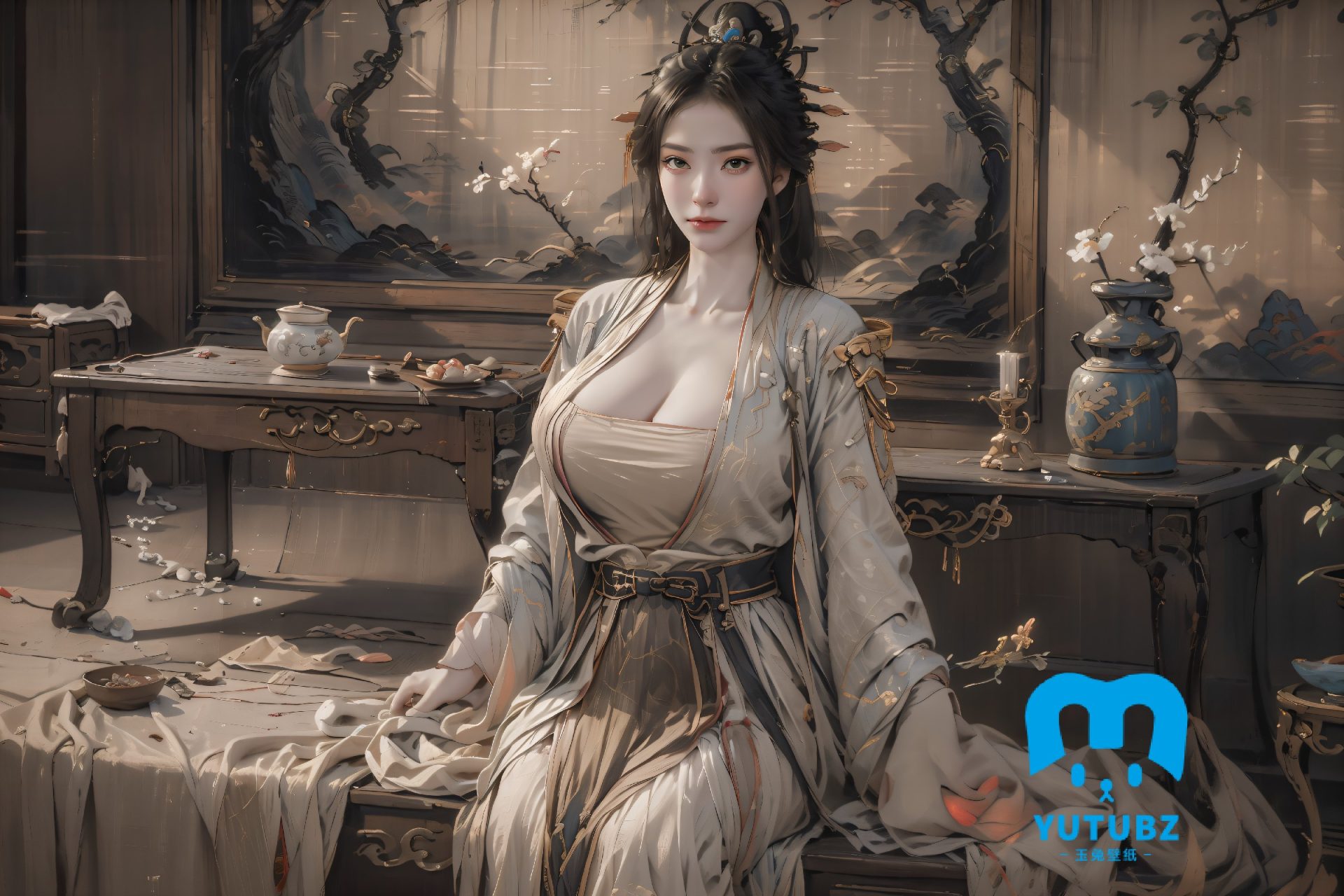 幻灯片-玉兔4K壁纸！