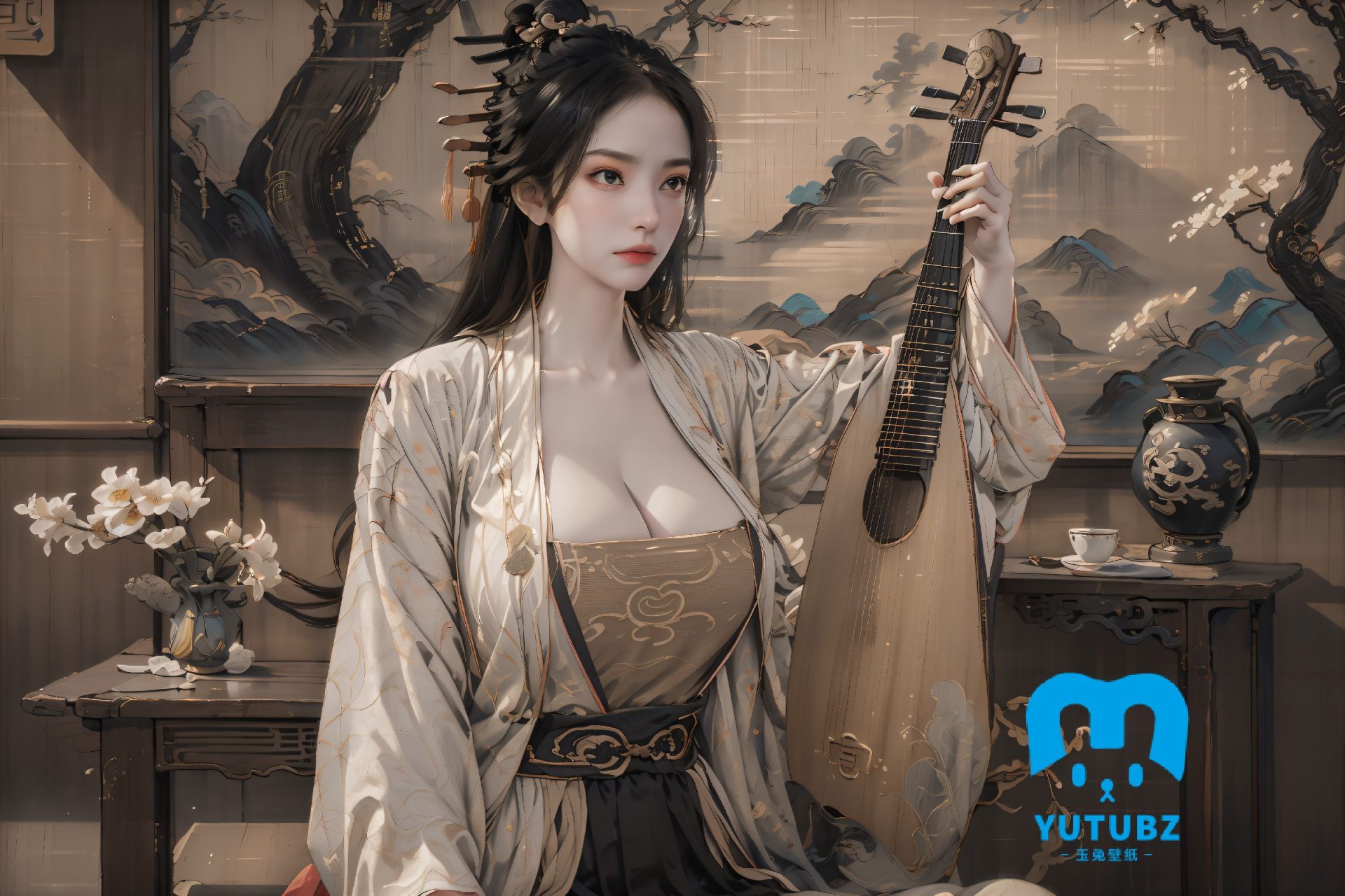 幻灯片-玉兔4K壁纸！