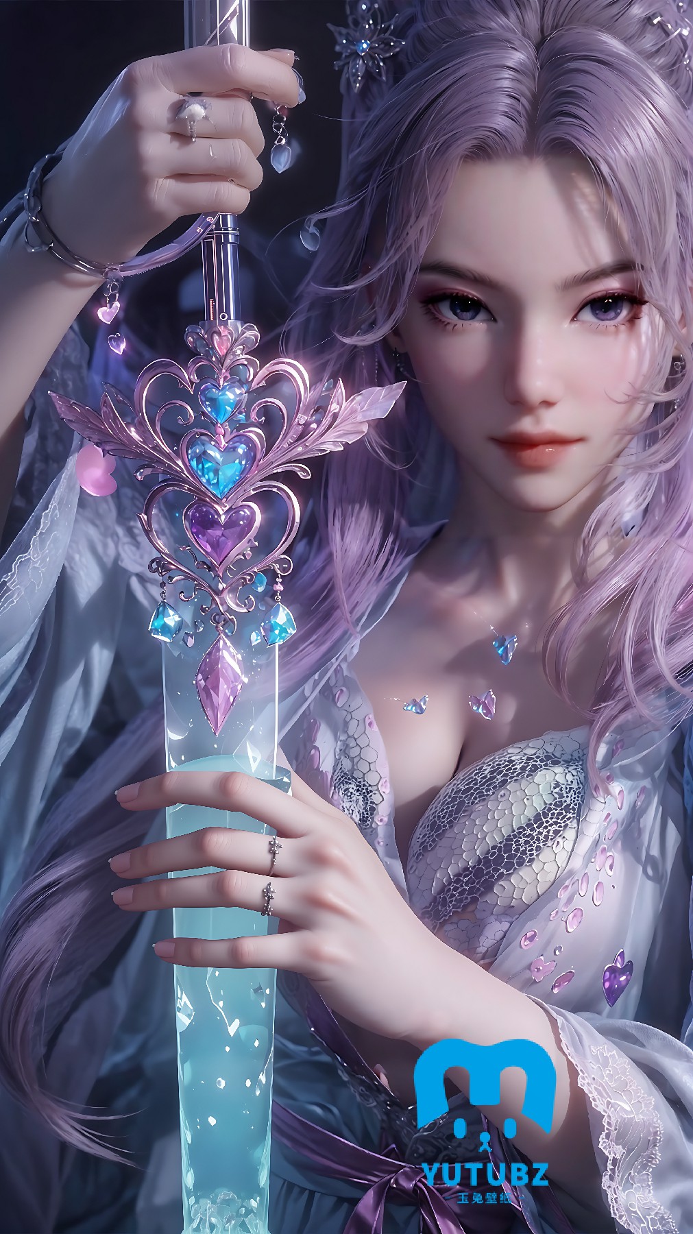 幻灯片-玉兔4K壁纸！