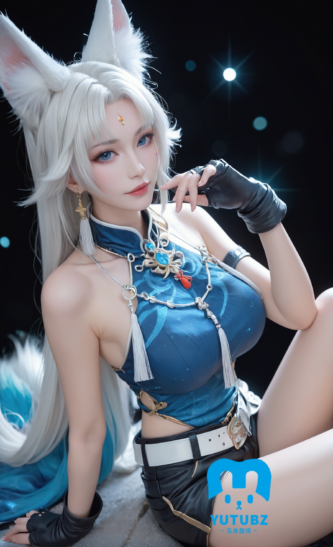 幻灯片-玉兔4K壁纸！