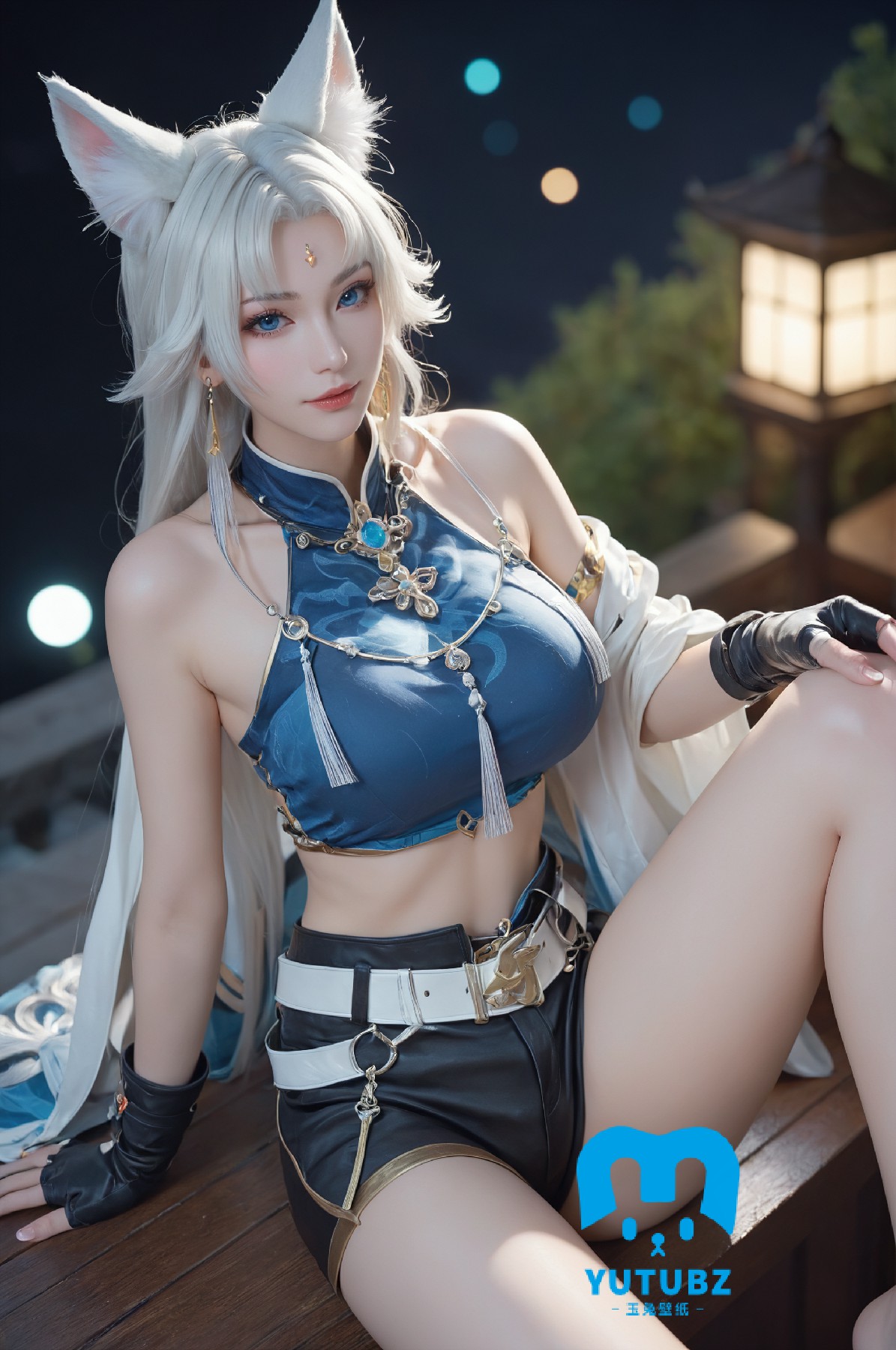 幻灯片-玉兔4K壁纸！