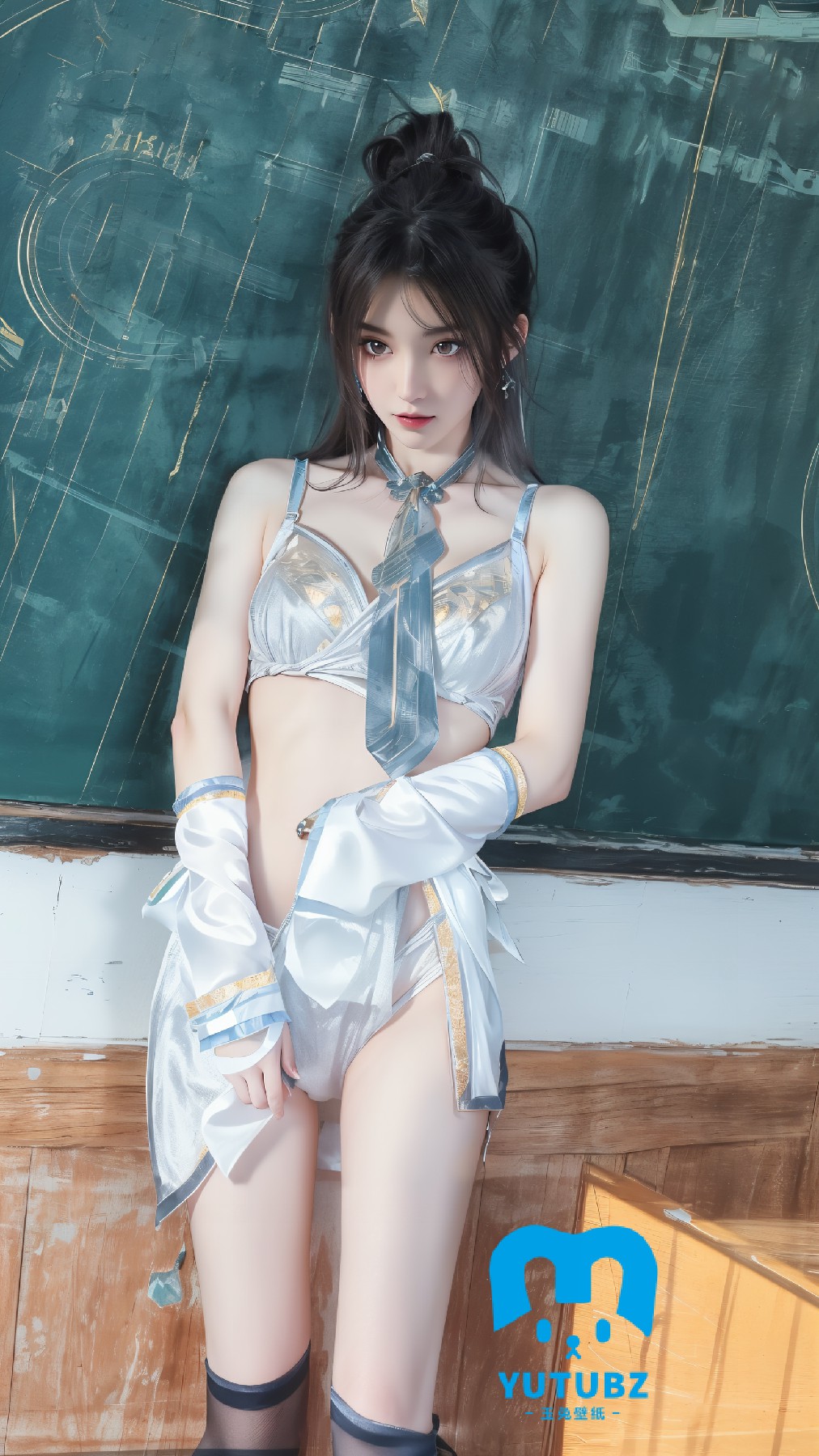 幻灯片-玉兔4K壁纸！