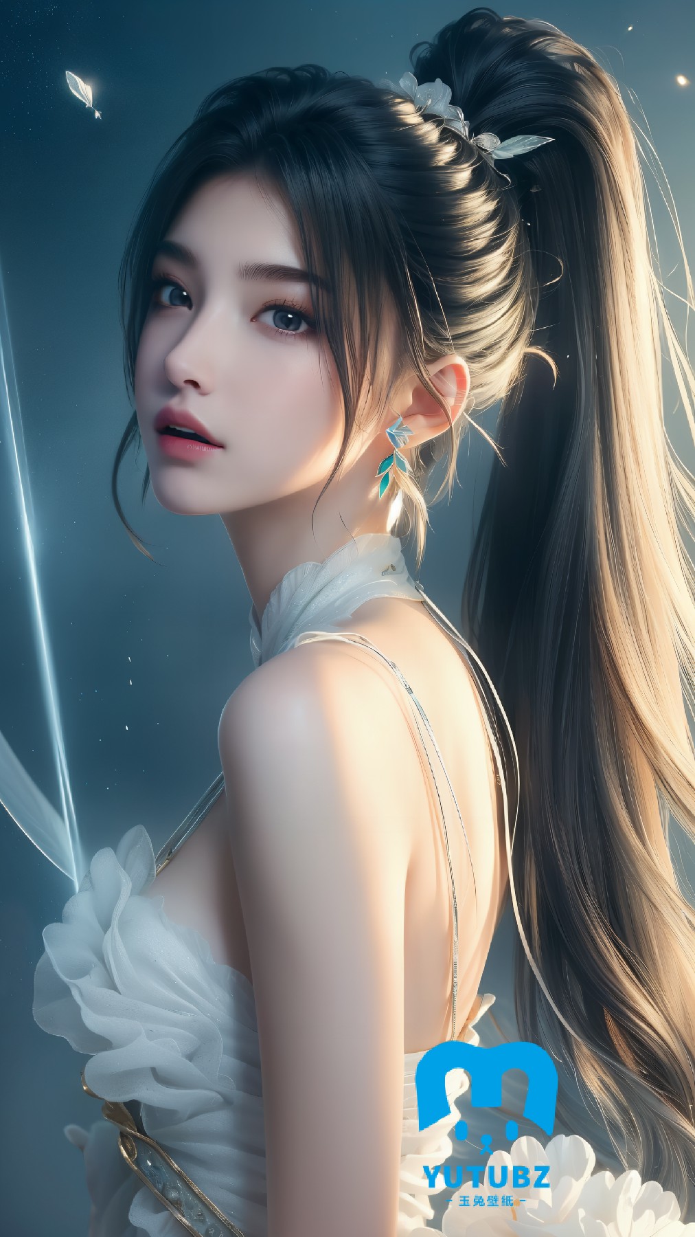 幻灯片-玉兔4K壁纸！