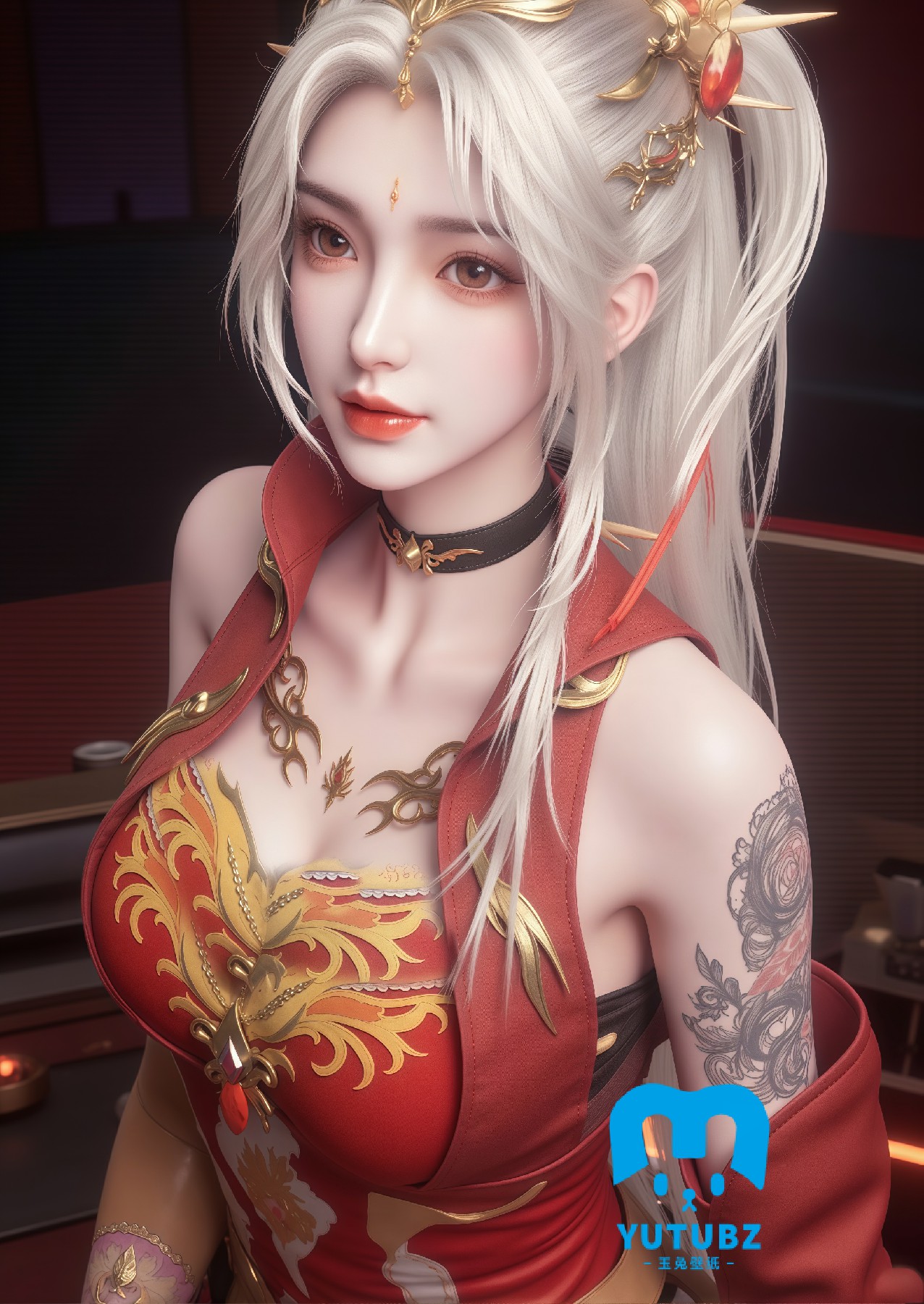 幻灯片-玉兔4K壁纸！