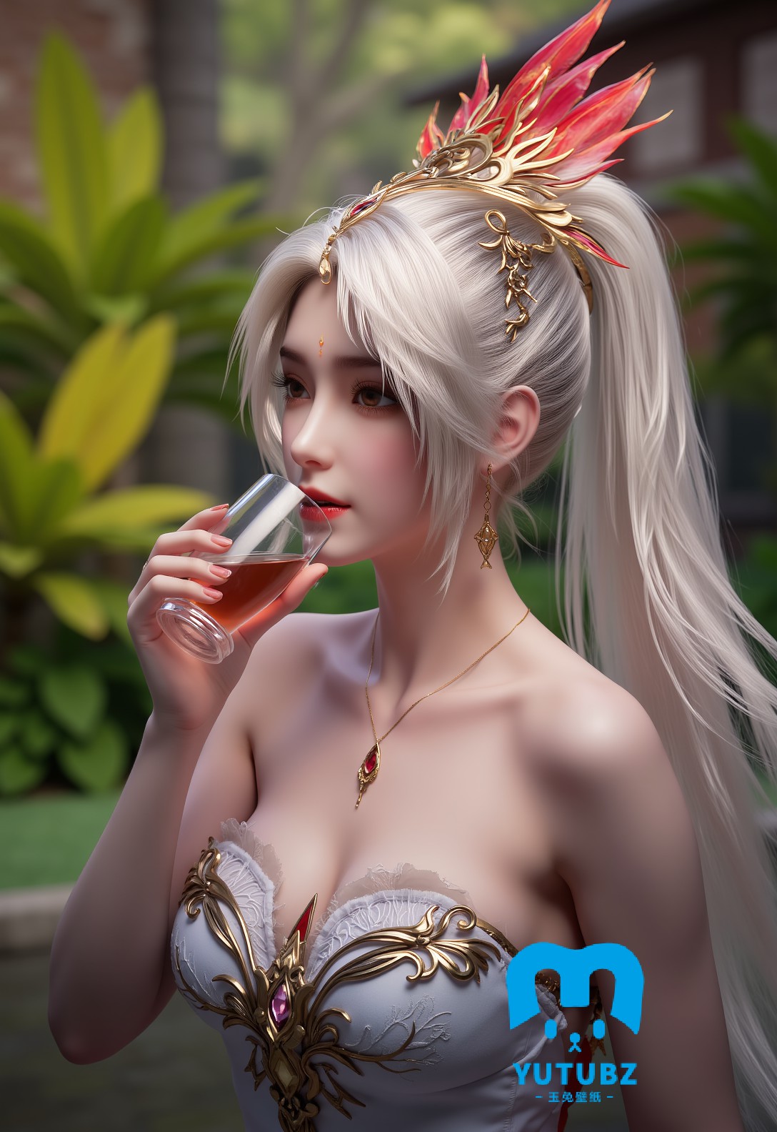 幻灯片-玉兔4K壁纸！