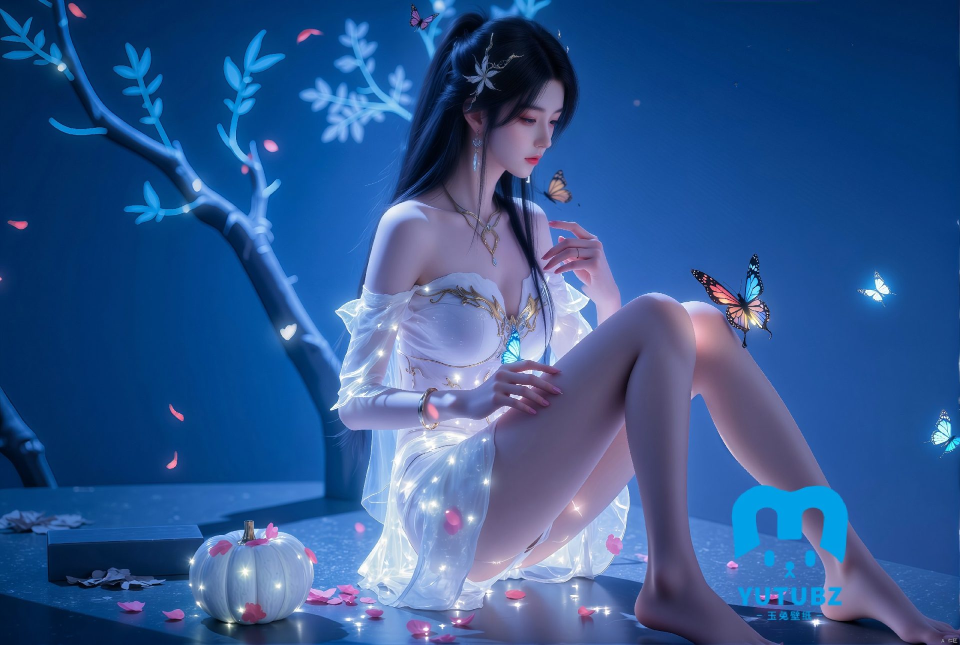 幻灯片-玉兔4K壁纸！