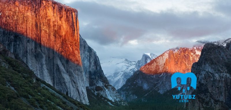 耸立高山高清风景-玉兔4K壁纸！
