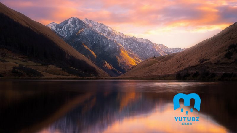 新西兰山间的柯克帕特里克湖中宁静的水高清-玉兔4K壁纸！