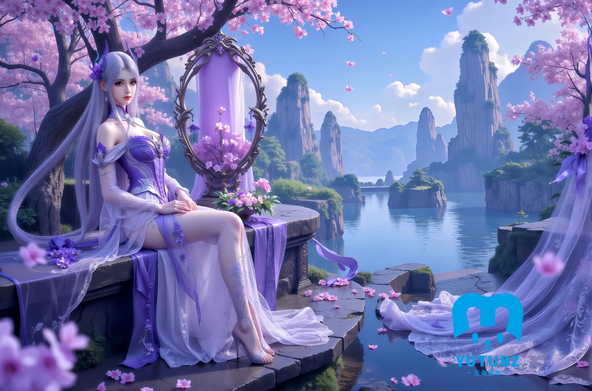 幻灯片-玉兔4K壁纸！