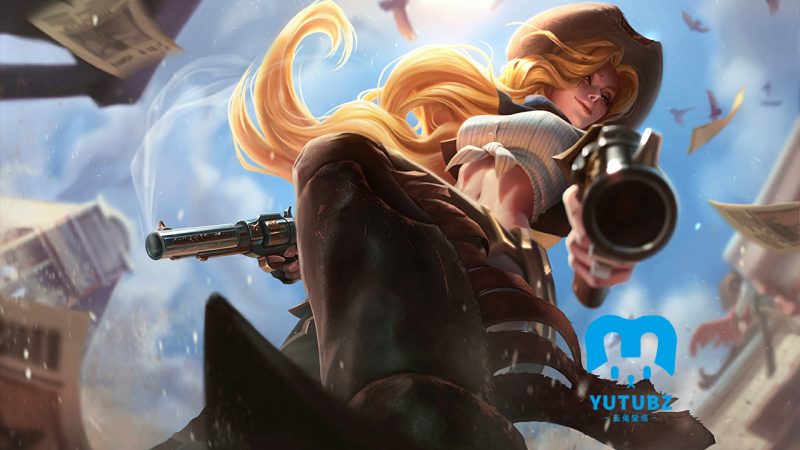 英雄联盟女枪赏金猎人-玉兔4K壁纸！