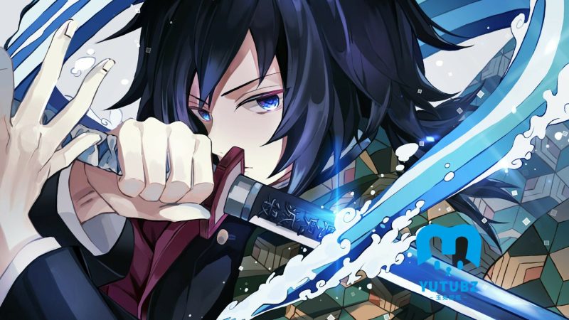 《鬼灭之刃》富冈义勇-玉兔4K壁纸！