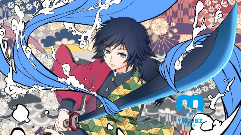 《鬼灭之刃》富冈义勇高清8k动漫壁纸-玉兔4K壁纸！