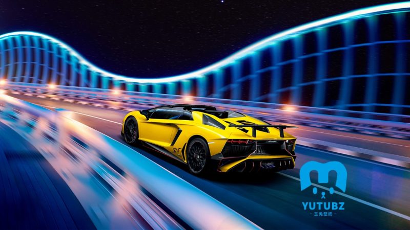 兰博基尼 Aventador 2016-玉兔4K壁纸！