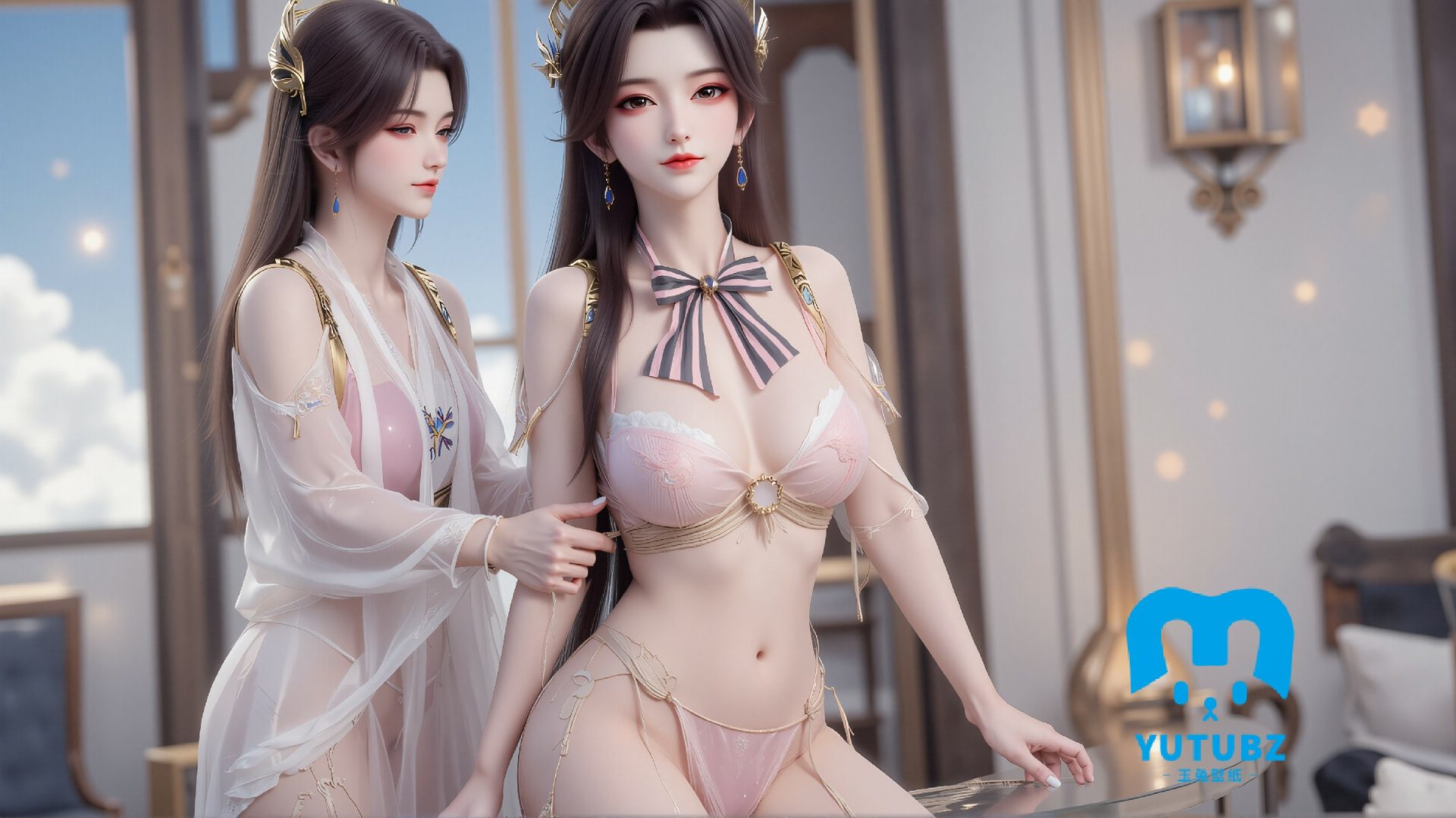 幻灯片-玉兔4K壁纸！