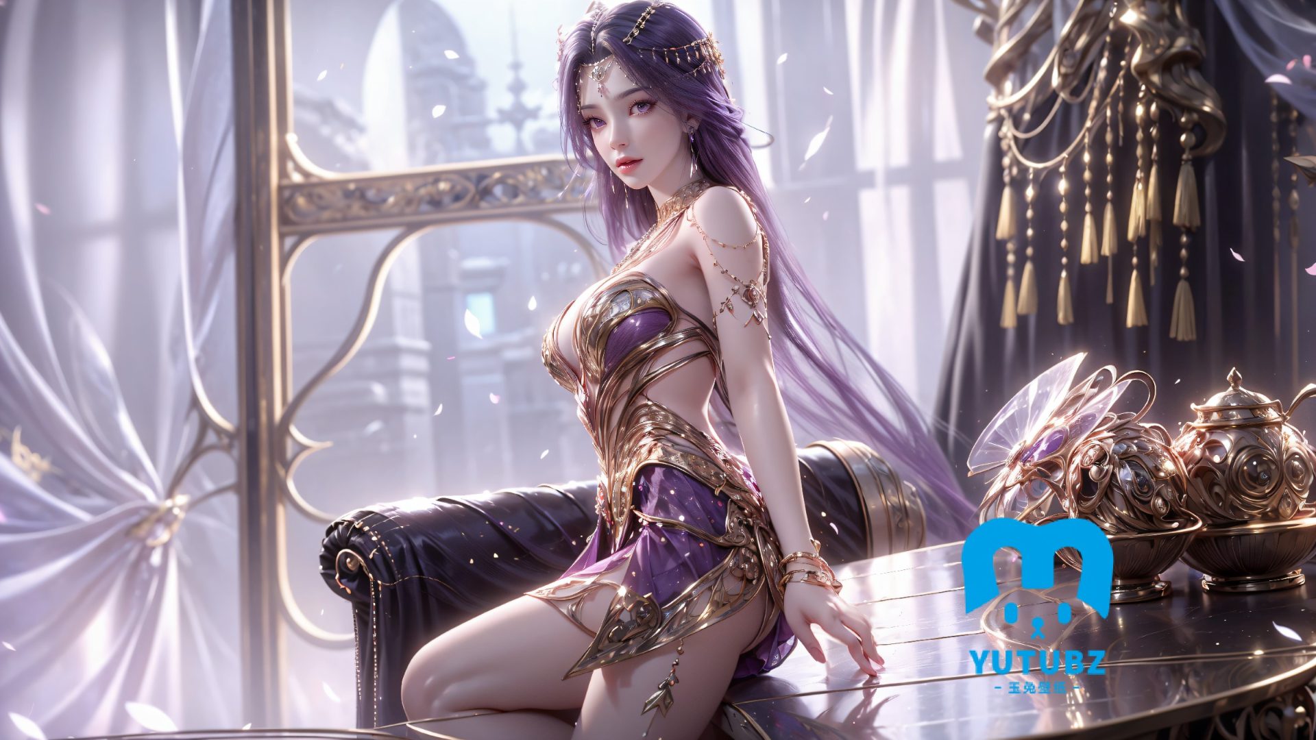 幻灯片-玉兔4K壁纸！