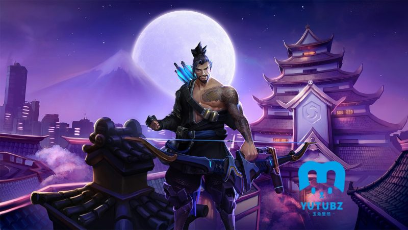 《守望先锋》半藏游戏4k壁纸-玉兔4K壁纸！