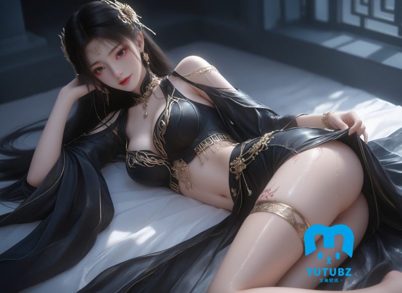 完美世界-黑系火灵儿-玉兔4K壁纸！