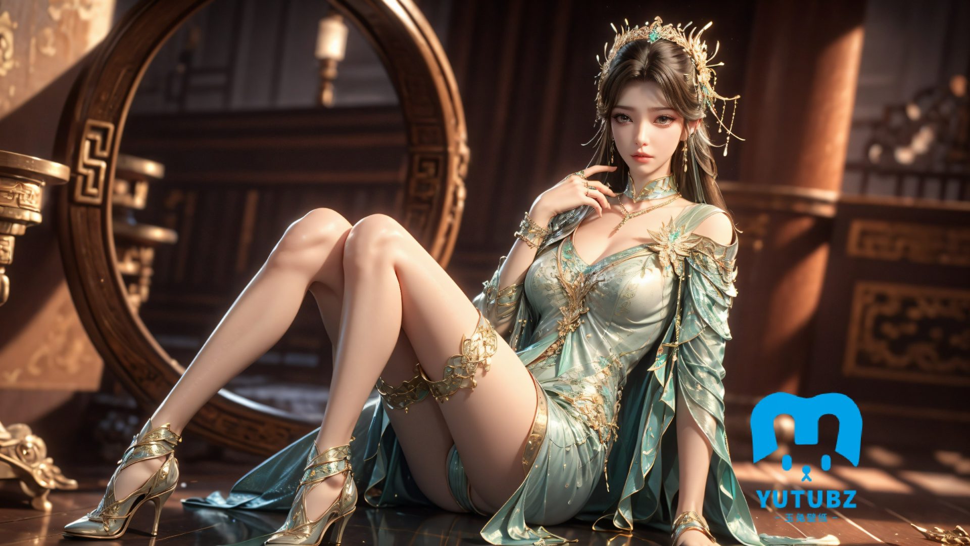 幻灯片-玉兔4K壁纸！