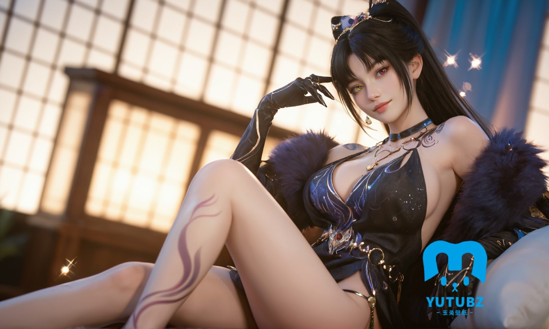 幻灯片-玉兔4K壁纸！