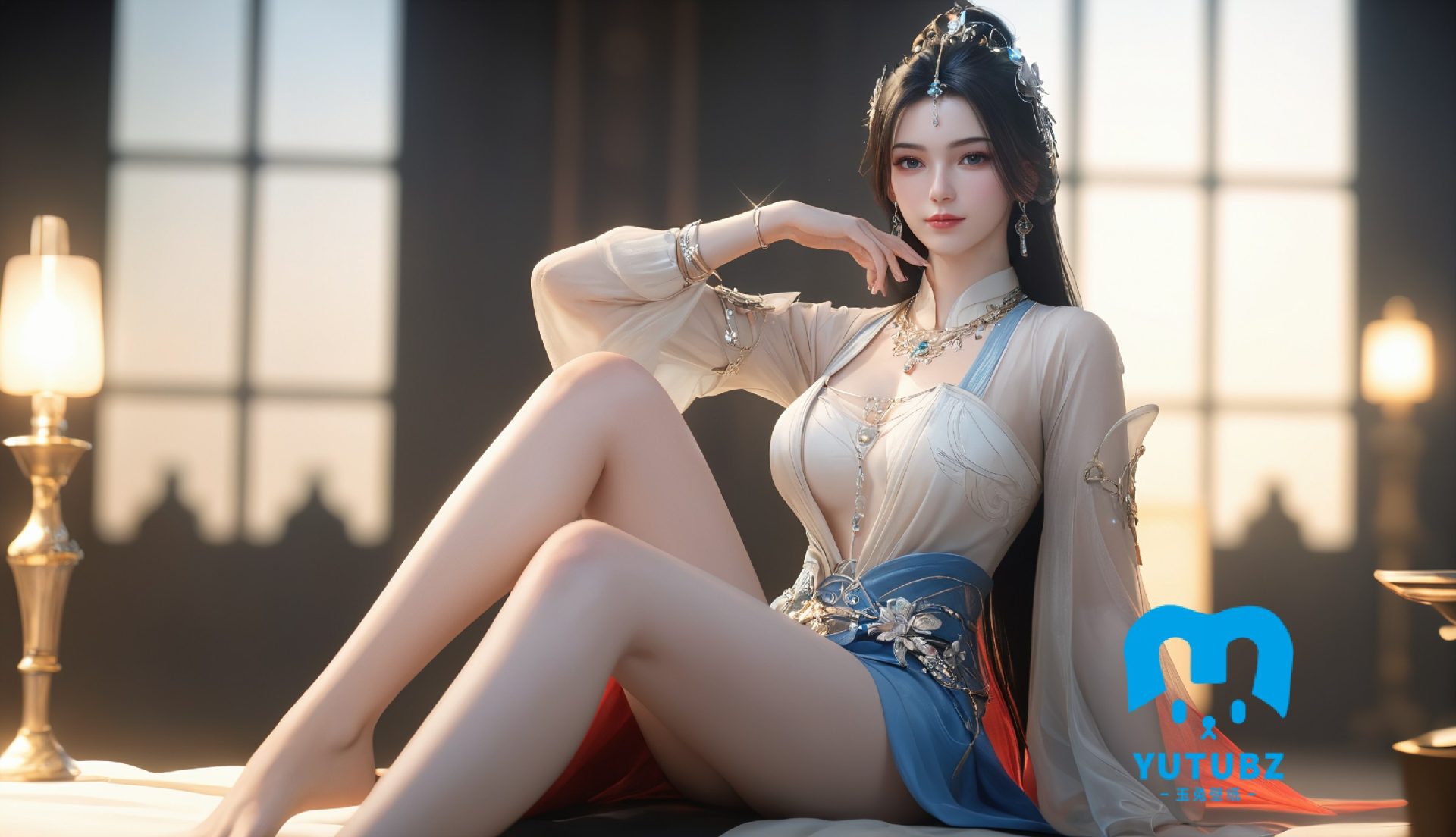 幻灯片-玉兔4K壁纸！