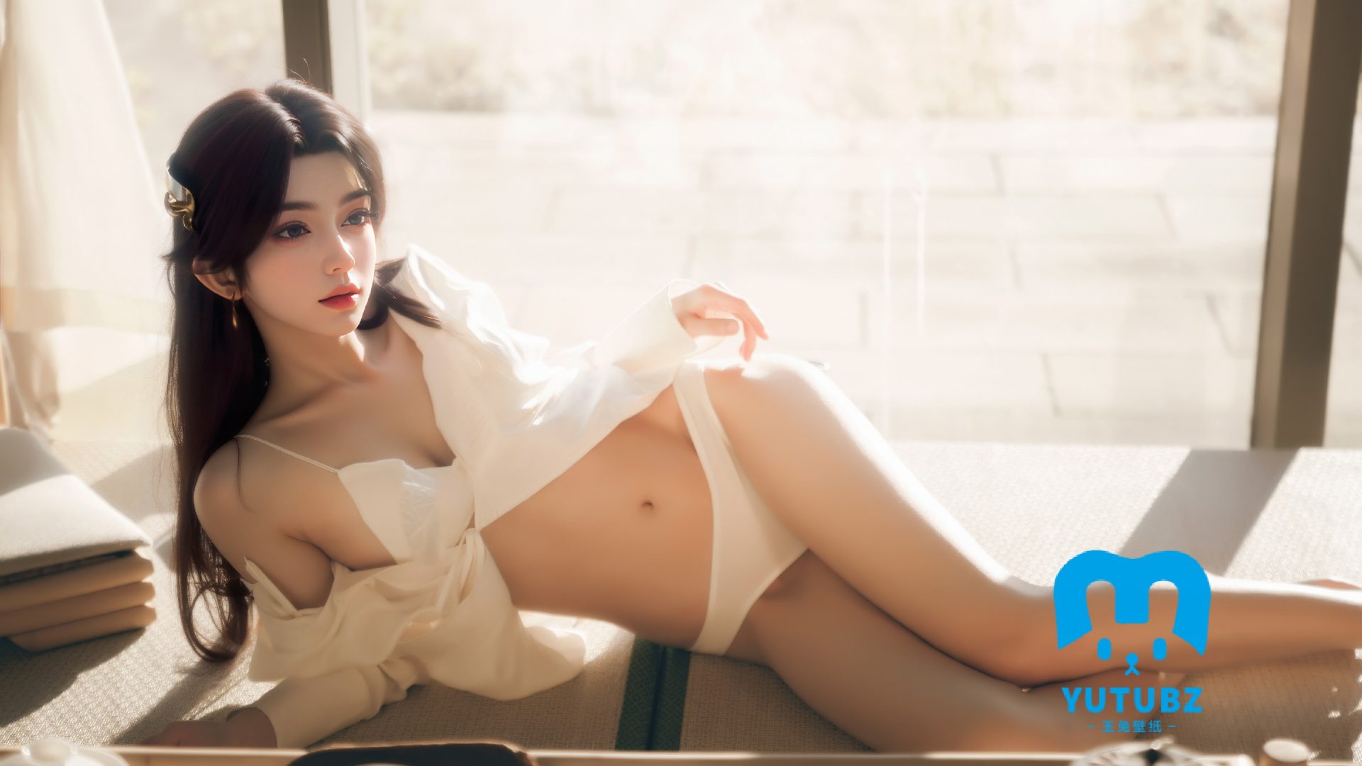 幻灯片-玉兔4K壁纸！