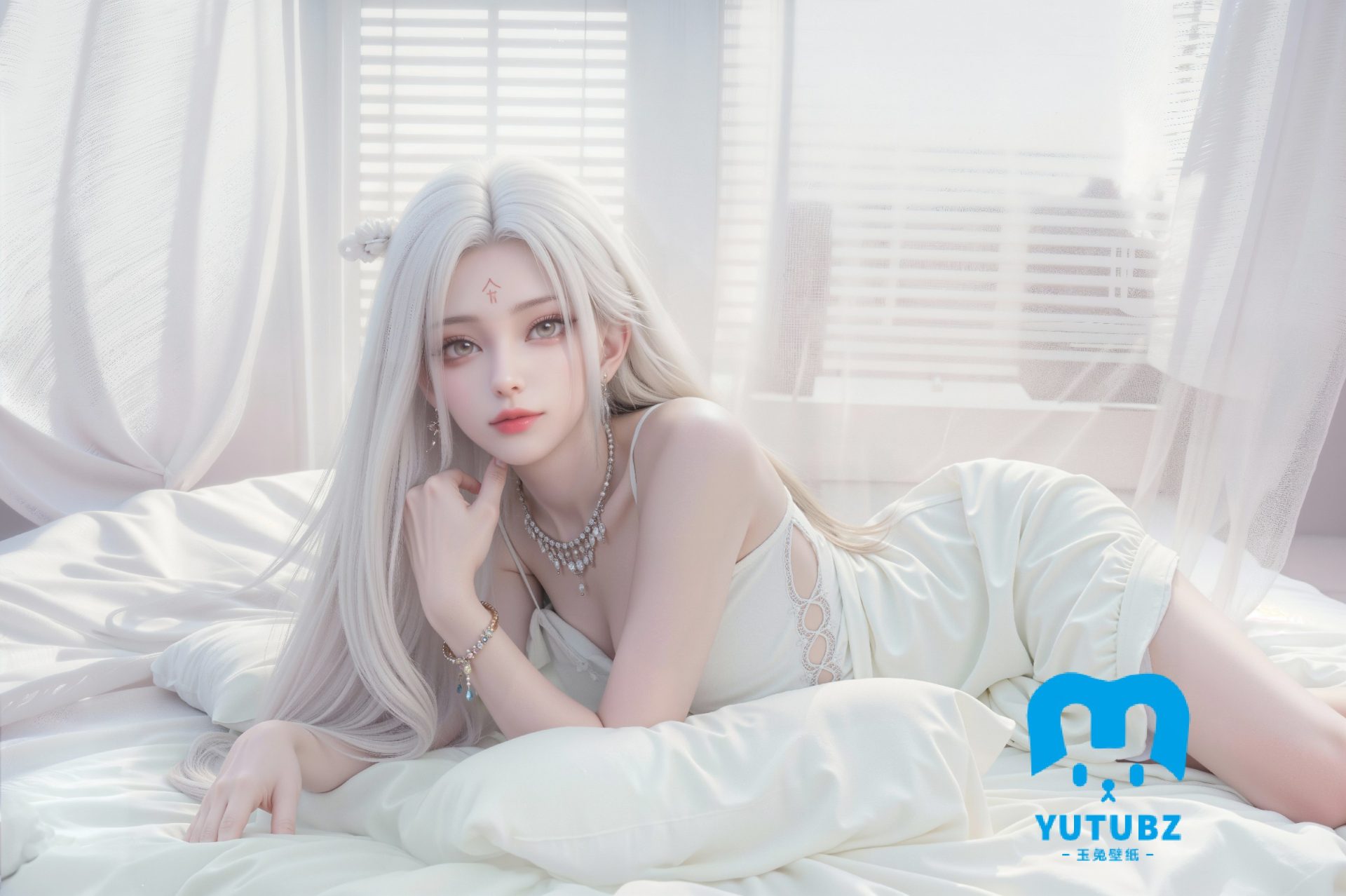 幻灯片-玉兔4K壁纸！