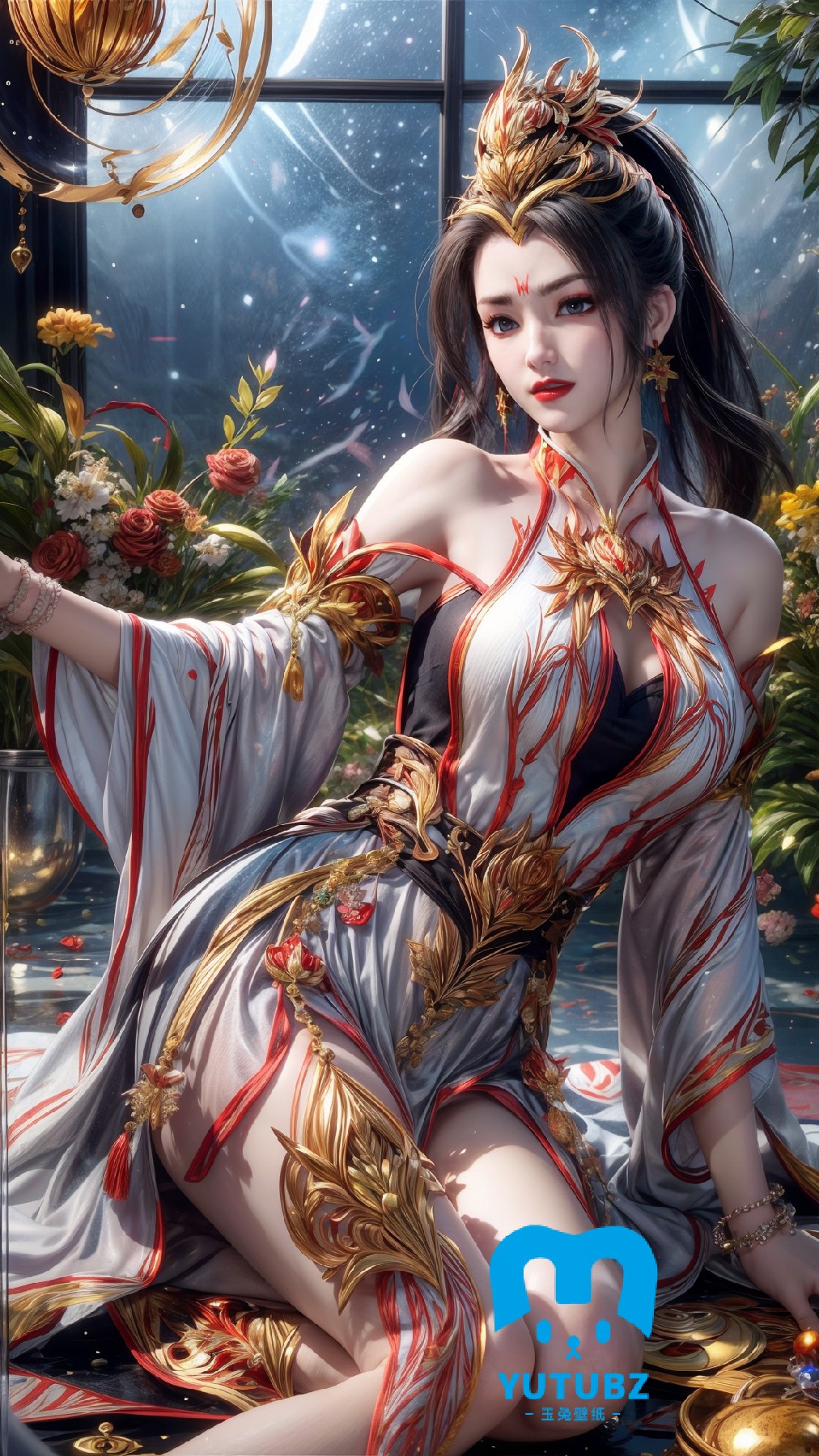 幻灯片-玉兔4K壁纸！