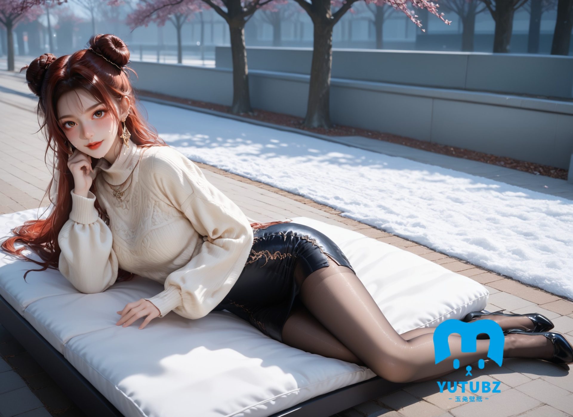 幻灯片-玉兔4K壁纸！