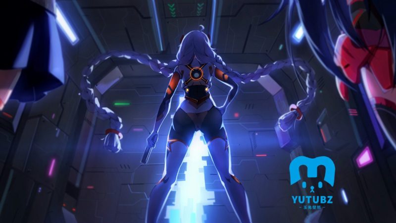 《崩坏3》琪亚娜背影游戏人物4k桌面壁纸-玉兔4K壁纸！