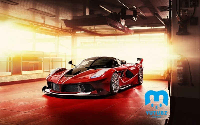 法拉利 2016 新款-玉兔4K壁纸！