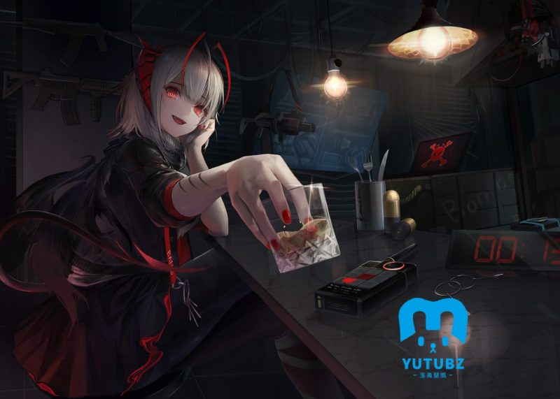 《明日方舟》W高清4k桌面壁纸-玉兔4K壁纸！