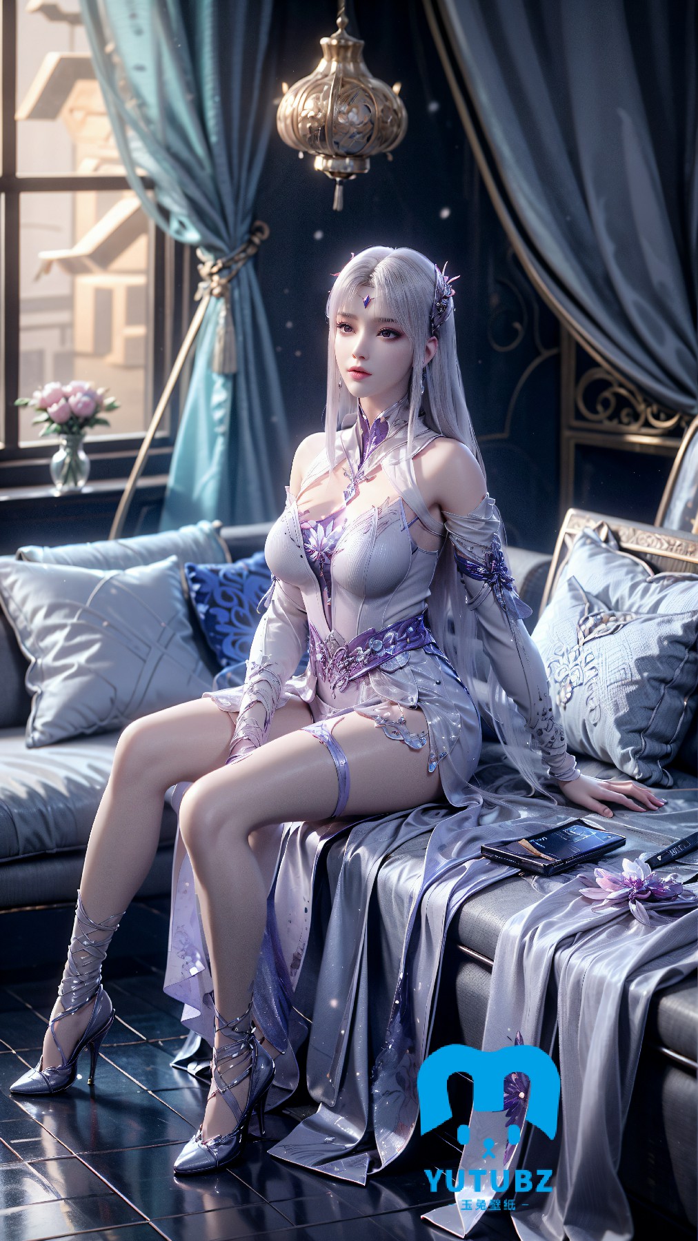 幻灯片-玉兔4K壁纸！